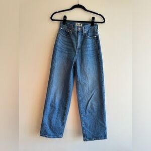 Madewell Perfect Vintage Wide-Leg Crop Jean